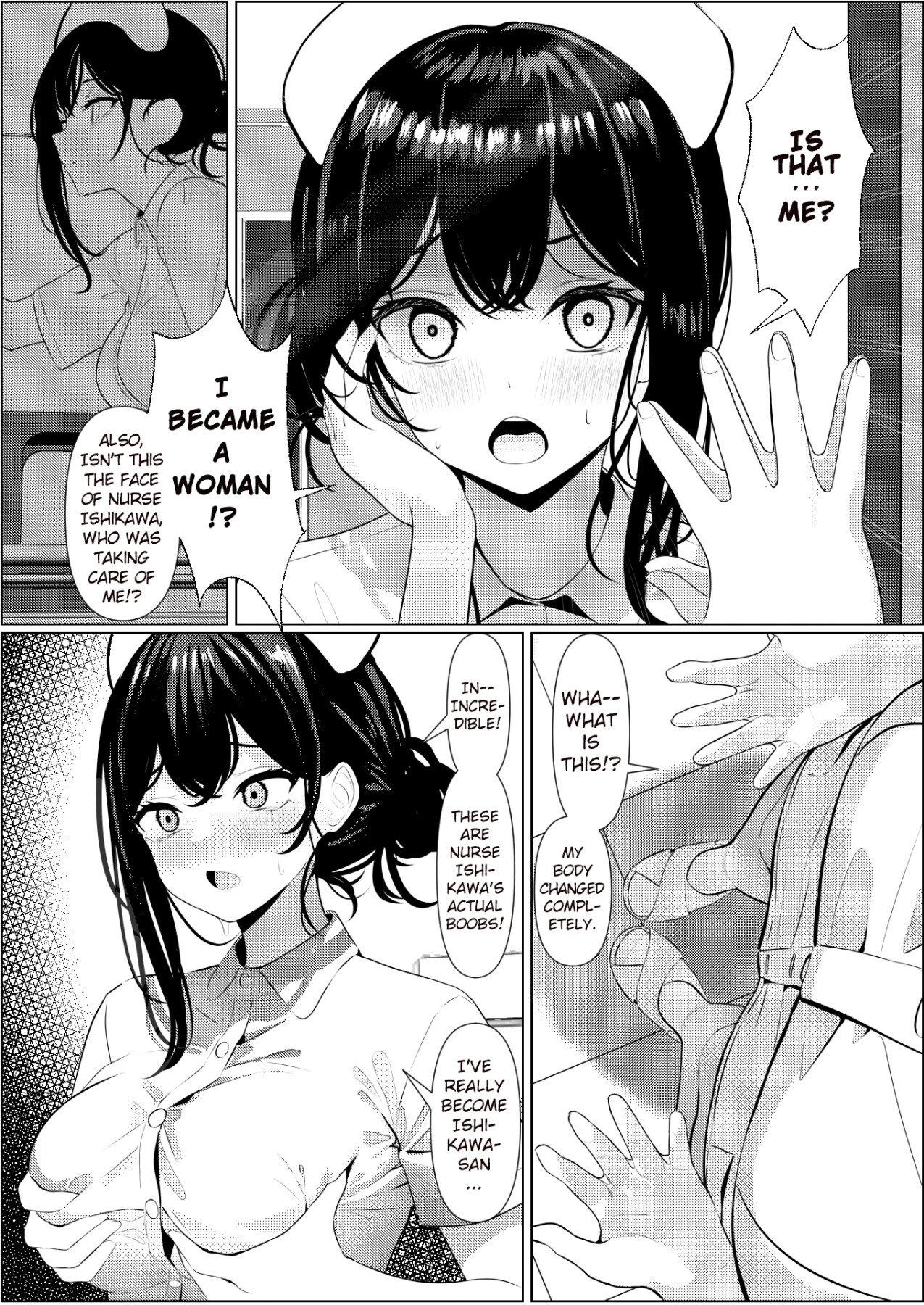 Hentai Manga Comic-The Story of How I Died Alone and Became a Sexy Nurse-Read-6